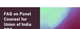 FAQ on Panel Counsel for Union of India PDF